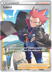 Lance - 192/195 - Full Art Ultra Rare - Silver Tempest
