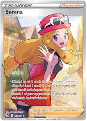 Serena - 193/195 - Full Art Ultra Rare - Silver Tempest