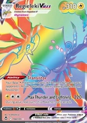 Regieleki VMAX - 198/195 - Hyper Rare - Silver Tempest