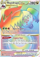 Regidrago VSTAR - 201/195 - Hyper Rare - Silver Tempest