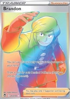 Brandon - 203/195 - Hyper Rare - Silver Tempest