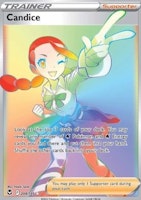 Candice - 204/195 - Hyper Rare - Silver Tempest