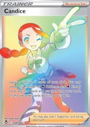 Candice - 204/195 - Hyper Rare - Silver Tempest