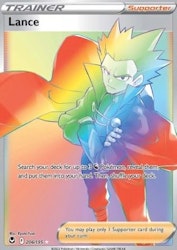 Lance - 206/195 - Hyper Rare - Silver Tempest