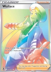 Wallace - 208/195 - Hyper Rare - Silver Tempest