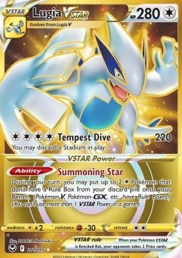 Lugia VSTAR - 211/195 - Secret Rare - Silver Tempest