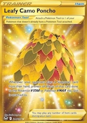 Leafy Camo Poncho - 214/195 - Secret Rare - Silver Tempest