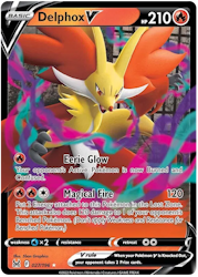 Delphox V - 027/196 - Ultra Rare - Lost Origin