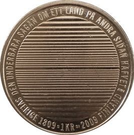 1 kr Carl XVI Gustaf 2009