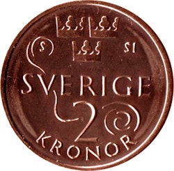 2 kr Carl XVI Gustaf 2015-20