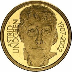 50 Kr Carl XVI Gustaf - Astrid Lindgren 2002
