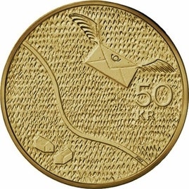 50 Kr Carl XVI Gustaf - Första Frimärket 2005