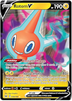 Rotom V - 058/196 - Ultra Rare - Lost Origin