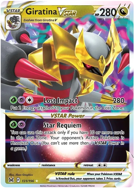 Giratina VSTAR - 131/196 - Ultra Rare - Lost Origin
