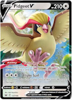 Pidgeot V - 137/196 - Ultra Rare - Lost Origin