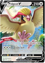 Pidgeot V - 137/196 - Ultra Rare - Lost Origin