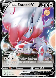 Hisuian Zoroark V - 146/196 - Ultra Rare - Lost Origin