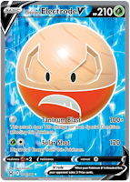 Hisuian Electrode V - 172/196 - Full Art Ultra Rare - Lost Origin
