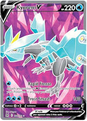 Kyurem V - 174/196 - Full Art Ultra Rare - Lost Origin