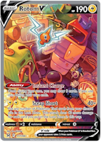 Rotom V - 177/196 - Alternate Art Ultra Rare - Lost Origin