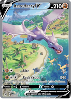 Aerodactyl V - 180/196 - Alternate Art Ultra Rare - Lost Origin