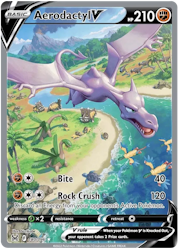 Aerodactyl V - 180/196 - Alternate Art Ultra Rare - Lost Origin