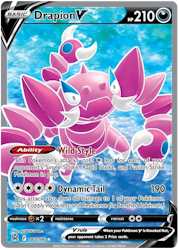 Drapion V - 182/196 - Full Art Ultra Rare - Lost Origin
