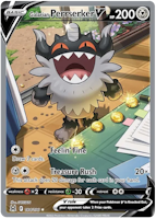 Galarian Perrserker V - 184/196 - Alternate Art Ultra Rare - Lost Origin