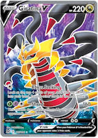 Giratina V - 185/196 - Full Art Ultra Rare - Lost Origin