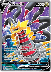 Giratina V - 185/196 - Full Art Ultra Rare - Lost Origin