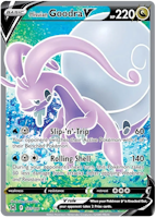 Hisuian Goodra V - 187/196 - Full Art Ultra Rare - Lost Origin