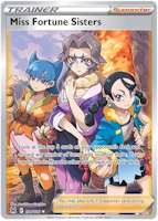 Miss Fortune Sisters - 194/196 - Full Art Ultra Rare - Lost Origin