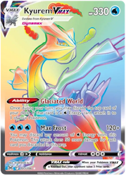Kyurem VMAX - 197/196 - Hyper Rare - Lost Origin