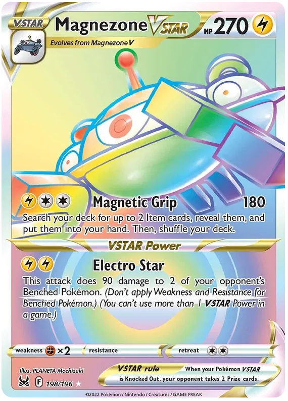 Magnezone VSTAR - 198/196 - Hyper Rare - Lost Origin