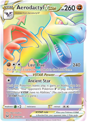Aerodactyl VSTAR - 199/196 - Hyper Rare - Lost Origin