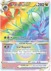 Giratina VSTAR - 201/196 - Hyper Rare - Lost Origin