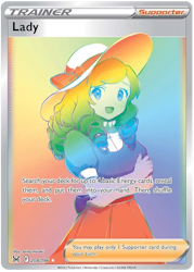 Lady - 208/196 - Hyper Rare - Lost Origin