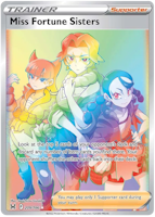 Miss Fortune Sisters - 209/196 - Hyper Rare - Lost Origin