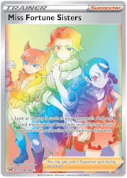 Miss Fortune Sisters - 209/196 - Hyper Rare - Lost Origin