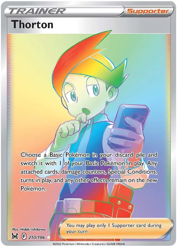 Thorton - 210/196 - Hyper Rare - Lost Origin