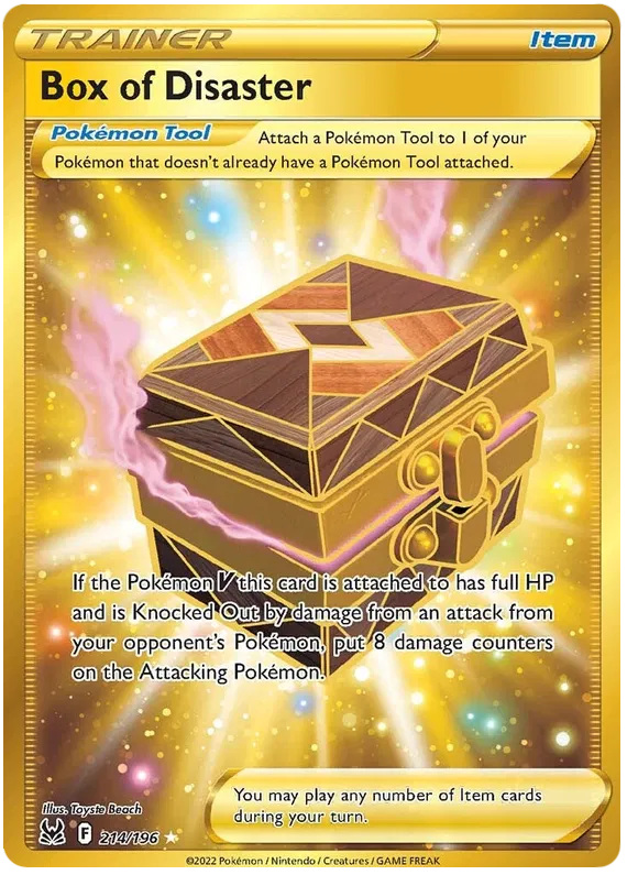 Box of Disaster - 214/196 - Secret Rare - Lost Origin