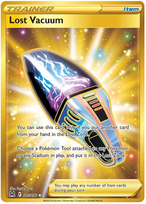Lost Vacuum - 217/196 - Secret Rare - Lost Origin