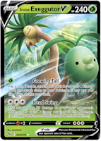 Alolan Exeggutor V - 005/078 - Ultra Rare - Pokemon Go
