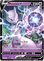 Mewtwo V - 030/078 - Ultra Rare - Pokemon Go