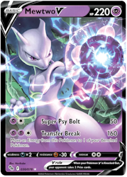 Mewtwo V - 030/078 - Ultra Rare - Pokemon Go