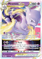 Mewtwo VSTAR - 031/078 - Ultra Rare - Pokemon Go