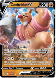 Conkeldurr V - 040/078 - Ultra Rare - Pokemon Go