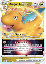Dragonite VSTAR - 050/078 - Ultra Rare - Pokemon Go