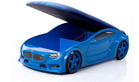 Bilsäng NEO blå (inkl. madrass)