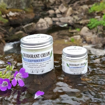 Naturlig Deo- Ekologisk deodorant cream Lavendel, 15 ml